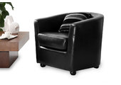 Fauteuil cabriolet noir NEW PRETTY