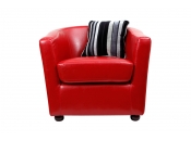 Fauteuil cabriolet rouge NEW PRETTY