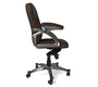 Fauteuil / chaise de bureau chocolat Enzo