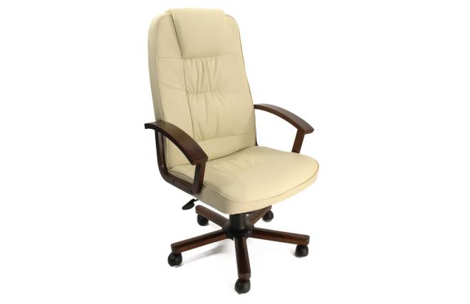 Fauteuil / chaise de bureau ivoire Venus