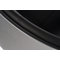 Fauteuil / chaise design r&eacute;tro argent et noir Stanley