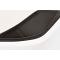Fauteuil / chaise design r&eacute;tro noir et blanc Solly