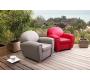 Fauteuil Club cuir rouge NEW CLUB