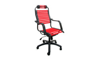 Fauteuil de bureau design Elastique Rouge Stardust V1