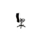 Fauteuil de bureau design noir et blanc LORENZO