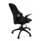 Fauteuil de bureau design noir KIRBY