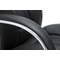 Fauteuil de bureau / direction en cuir noir Donatello