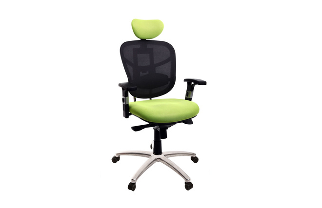 Fauteuil de bureau ergonomique anis et noir UP TO YOU