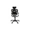 Fauteuil de bureau ergonomique blanc et noir UP TO YOU