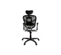 Fauteuil de bureau ergonomique blanc et noir UP TO YOU