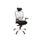 Fauteuil de bureau ergonomique noir et blanc UP TO YOU