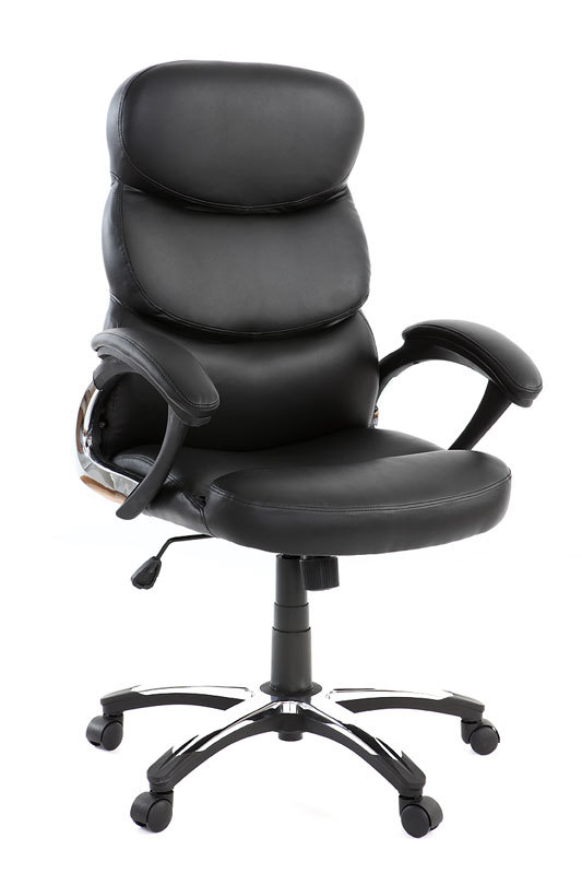 Fauteuil de bureau pliable noir GALLIEN