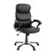Fauteuil de bureau pliable noir GALLIEN
