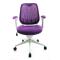 Fauteuil de bureau Tissu Maille Violet Leni V2