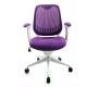 Fauteuil de bureau Tissu Maille Violet Leni V2