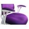 Fauteuil de bureau Tissu Maille Violet Leni V2