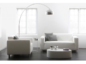 Fauteuil design blanc CAPRI