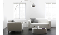 Fauteuil design blanc CAPRI