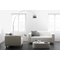 Fauteuil design blanc CAPRI