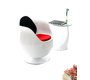 Fauteuil design blanc CUP