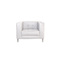 Fauteuil design blanc LINCOLN