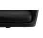 Fauteuil design noir TORY