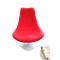 Fauteuil design rouge et blanc TALY