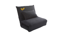 Fauteuil enfant convertible noir ROCK
