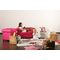 Fauteuil enfant framboise  -  BABY CHESTERFIELD