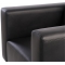 Fauteuil noir pivotant contemporain Boston