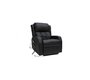 Fauteuil relax &eacute;lectrique massant noir GALLER