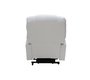 Fauteuil relax &eacute;lectrique releveur blanc PHOEBE