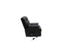 Fauteuil relax &eacute;lectrique releveur noir PHOEBE