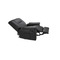 Fauteuil relax noir manuel Joey