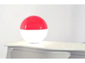 Lampe &agrave; poser moderne rouge Bor&eacute;al