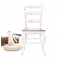 Lot de 2 chaises baroques blanches SOFIA