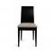 Lot de 2 chaises cuisine / salle &agrave; manger EVA ch&ecirc;ne malaisien  - coloris wenge