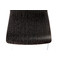 Lot de 2 chaises design cuisine bois noir TARA