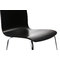 Lot de 2 chaises design cuisine noires NELLY