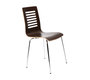 Lot de 2 chaises design cuisine weng&eacute; ZENIA