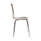 Lot de 2 chaises design cuisine weng&eacute; ZENIA