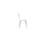 Lot de 2 chaises design empilables blanches NEW ABIGAIL