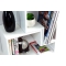Lot de 2 &eacute;tag&egrave;res design blanche TETRIS