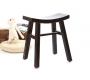 Lot de 2 tabourets baroques noirs ETALON