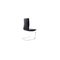 Lot de deux chaises design noires CARYS