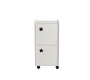 Meuble de rangement enfant 2 portes blanc ETOILE