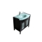 Meuble de salle de bain : vasque, meuble sous-vasque et miroir THELIO