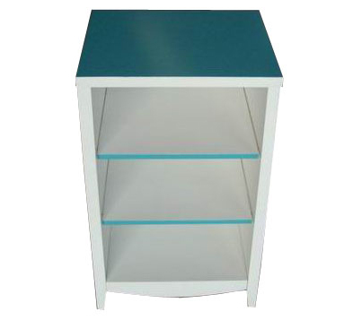 Meuble de salle de bains / rangement bleu turquoise Tropic