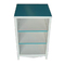 Meuble de salle de bains / rangement bleu turquoise Tropic
