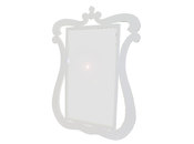 Miroir baroque blanc Louisa